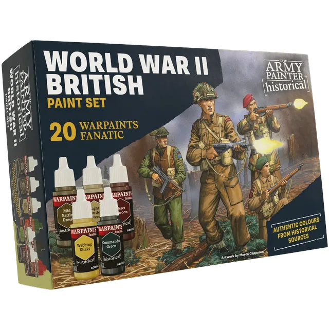 the-army-painter-warpaints-historical-wwii-british-peinture-soldats image 1