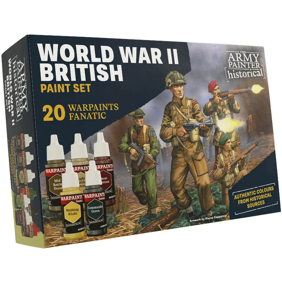 the-army-painter-warpaints-historical-wwii-british-peinture-soldats image 1