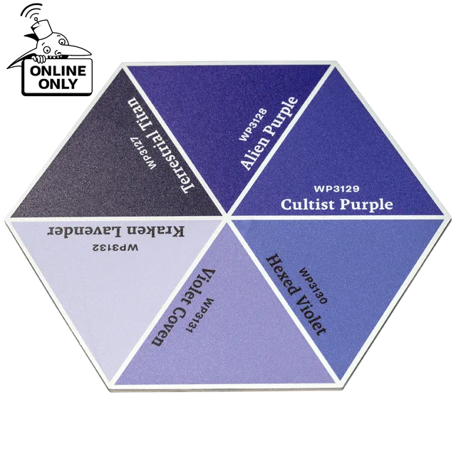 the-army-painter-hex-cutting-mat-tapis-d-coupe-violet image 1