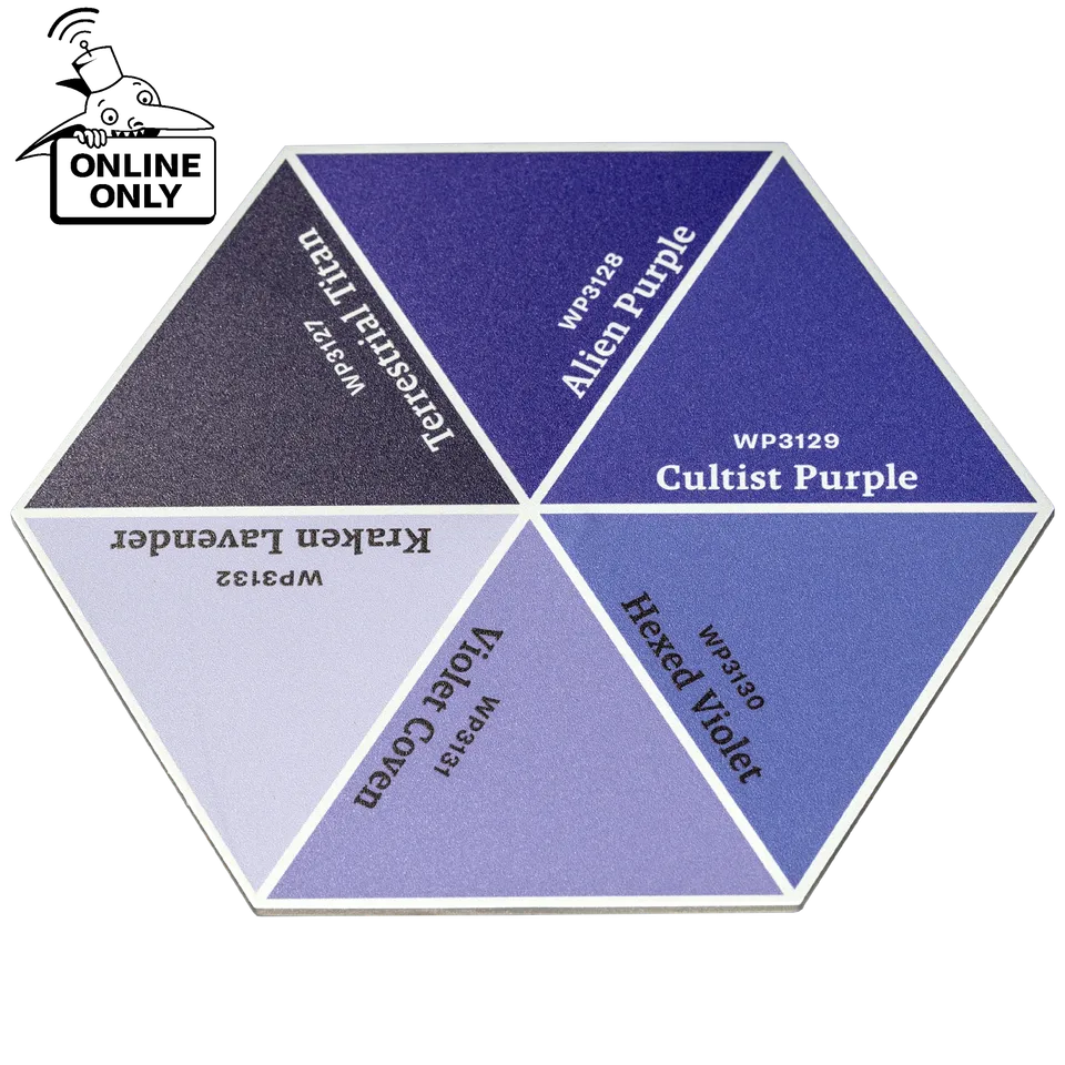the-army-painter-hex-cutting-mat-tapis-d-coupe-violet image 1