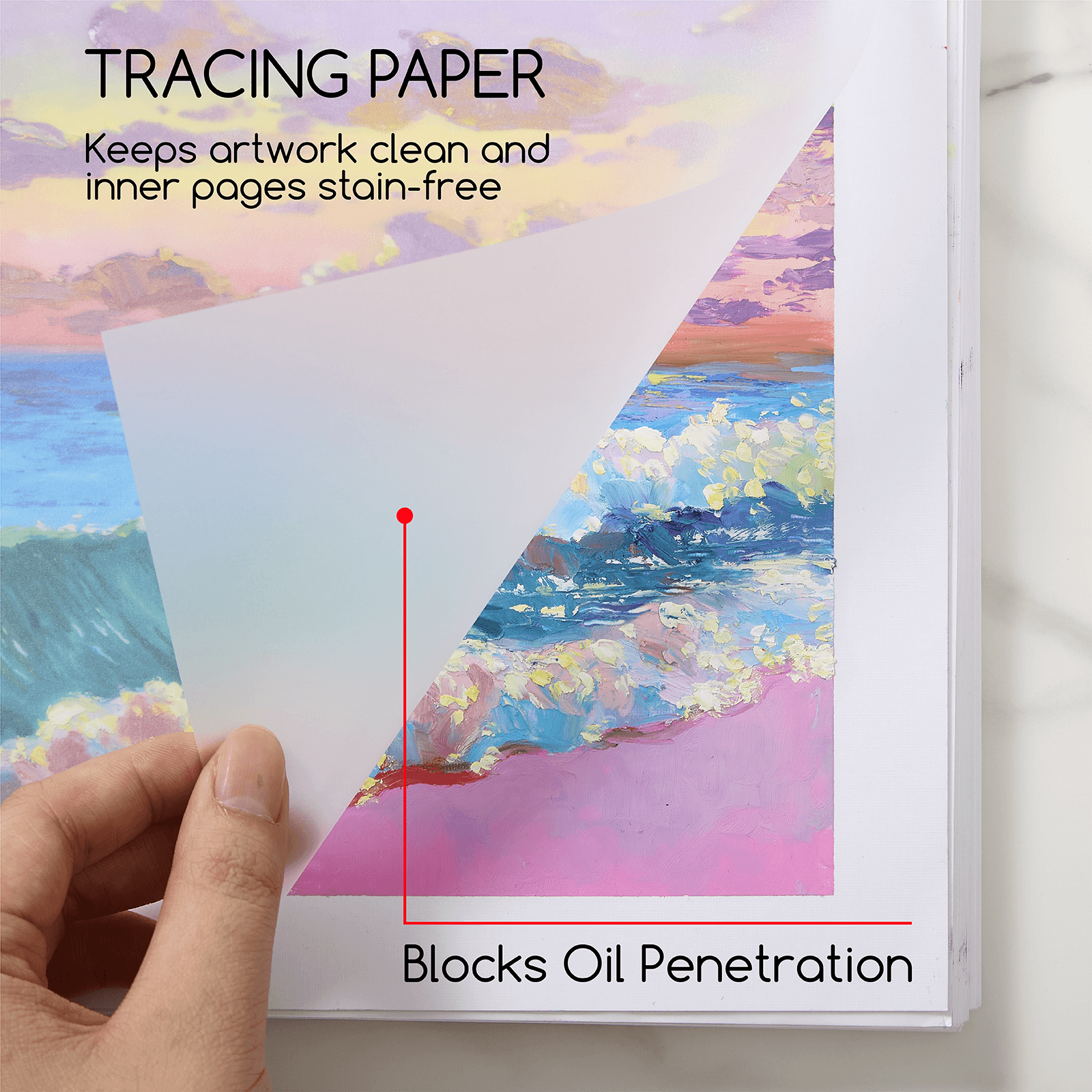 meeden-books-pads-bloc-pastel-huile-20x20-30-feuilles image 3