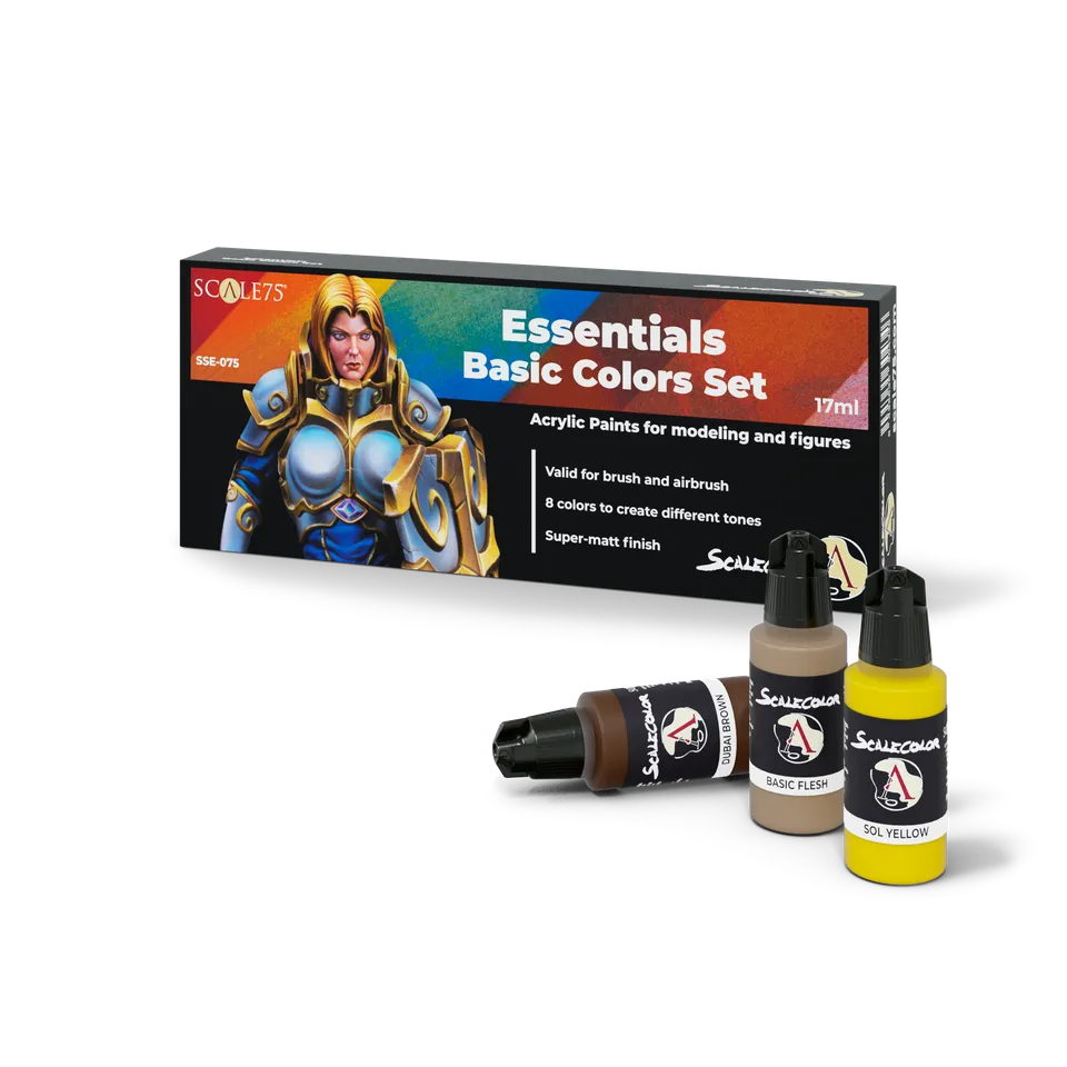 scale75-essentials-basic-colors-set-peinture-8-couleurs image 1