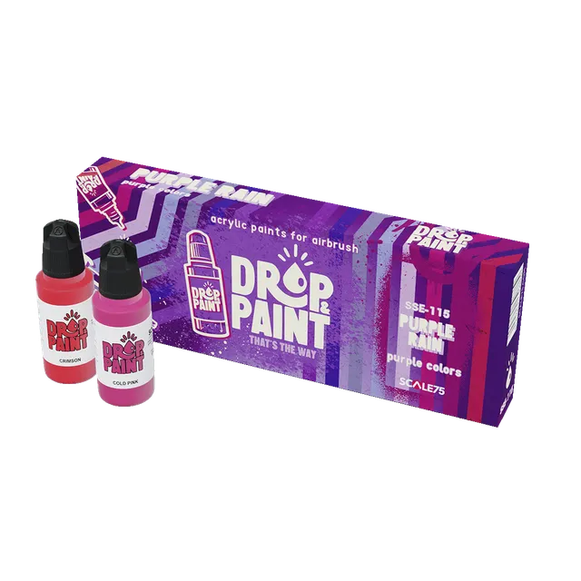 scale75-drop-paint-purple-rain-peinture-a-rographe-rapide image 1