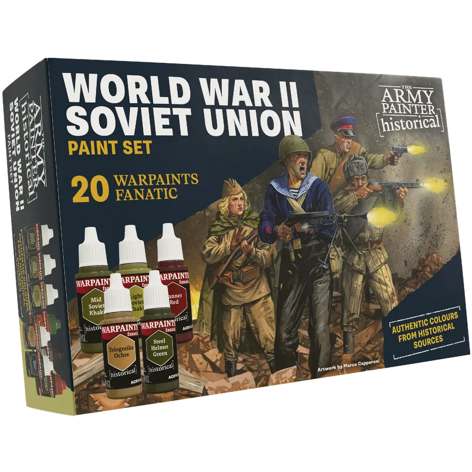 the-army-painter-historical-wwii-soviet-union-set-20-peintures image 1