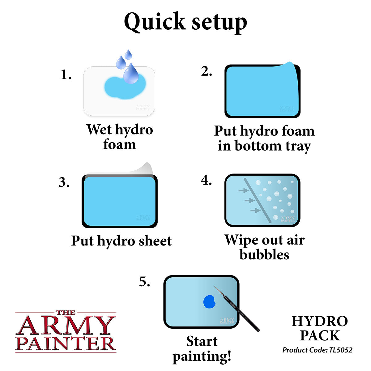 the-army-painter-tools-wet-palette-hydro-pack-recharge-50-feuilles image 6