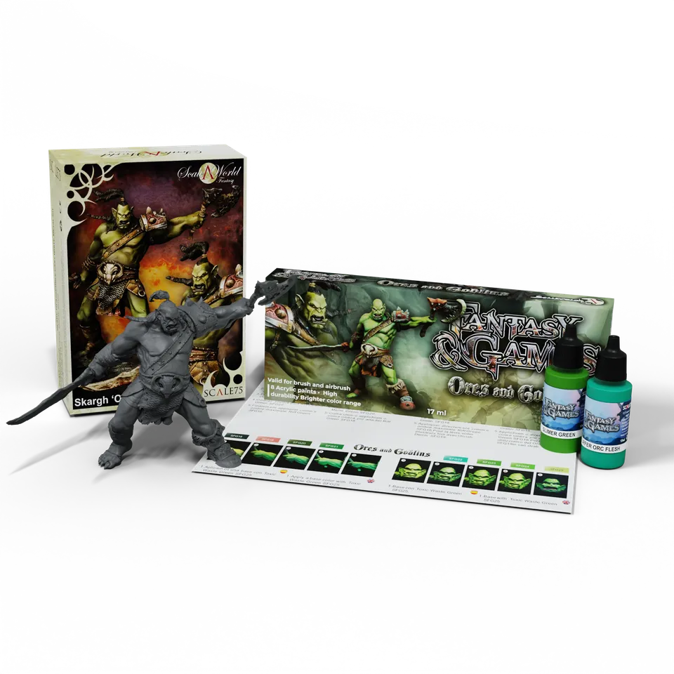 scale75-bundle-orcs-goblins-shargh-orc-fury-pack image 1
