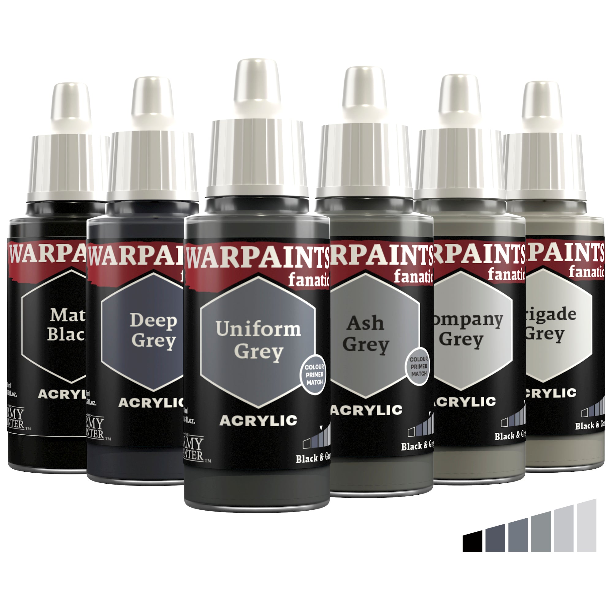 the-army-painter-warpaints-fanatic-black-greys-set-6x18ml image 1
