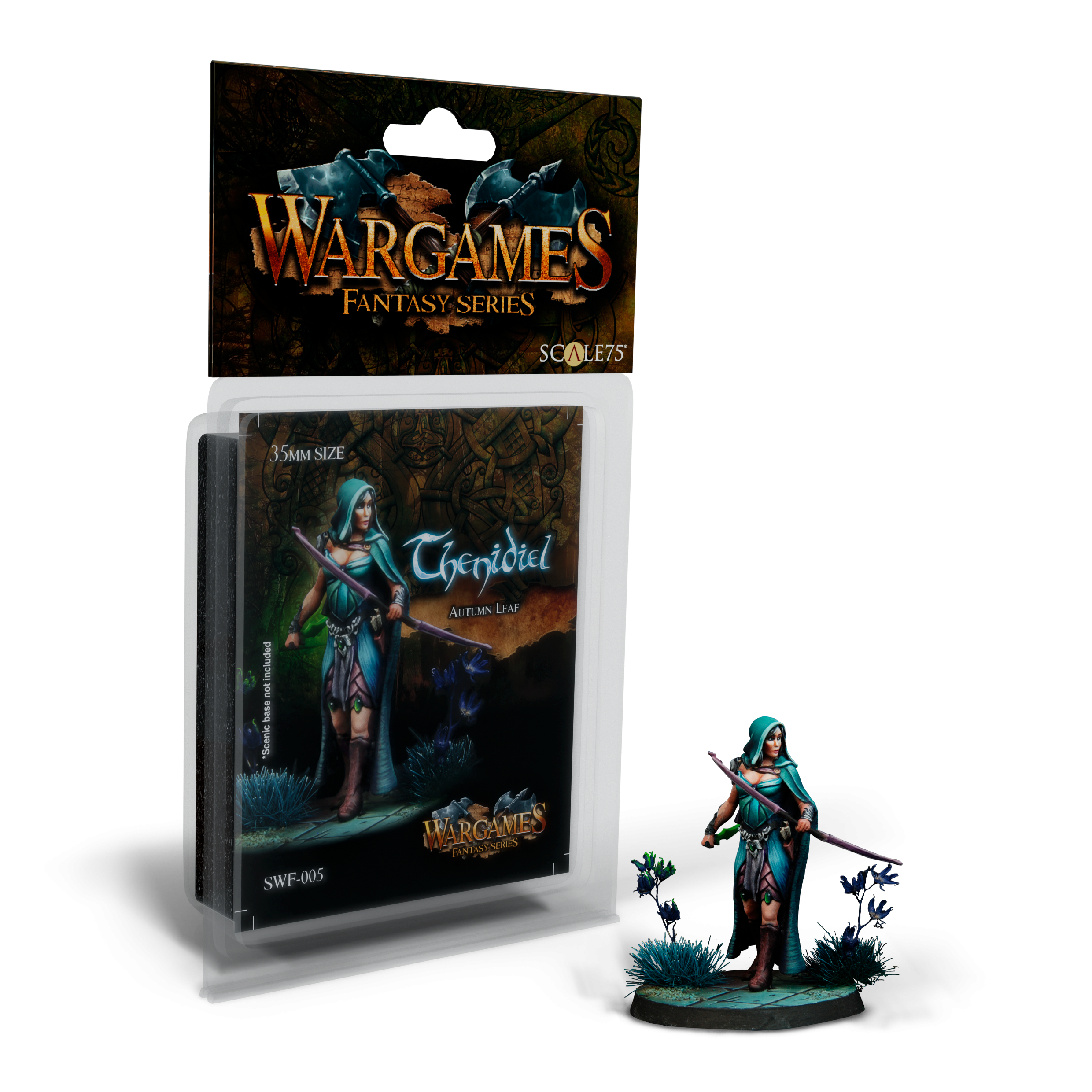 scale75-wargames-fantasy-thendiel-autumnleaf-figurine-35mm-non-peinte image 1