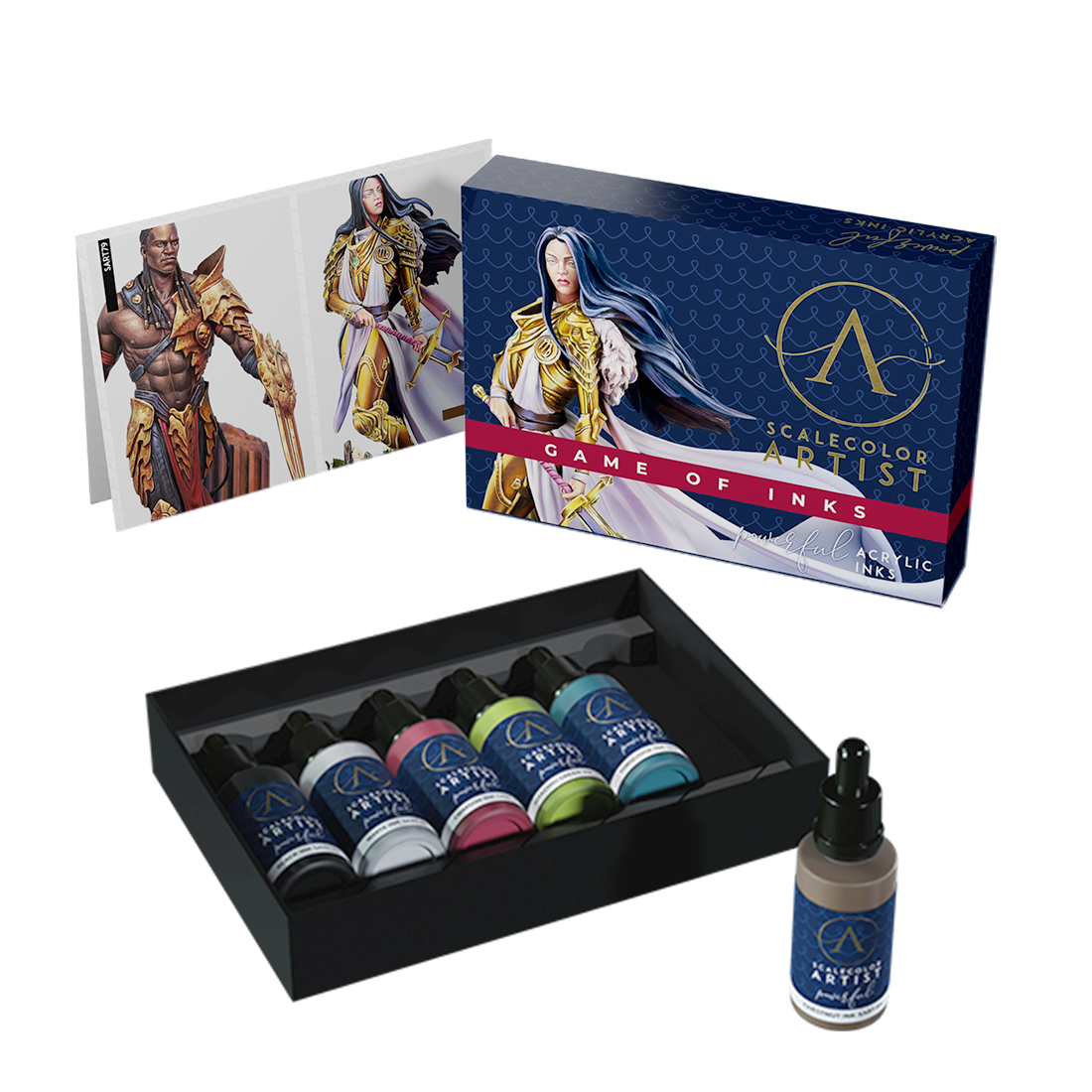 scale75-bundles-pack-game-of-inks-virgo-peinture-figurine image 2