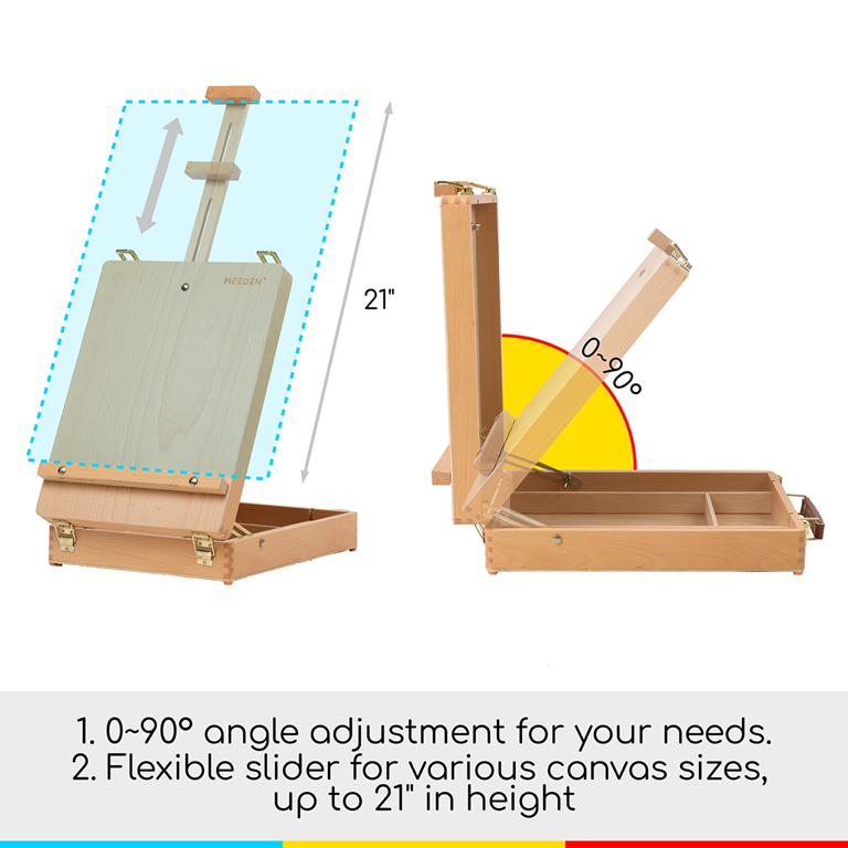meeden-hbx-3-chevalet-de-table-bois-h-tre-coffret-rangement image 7