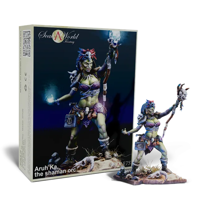 scale75-characters-aruh-ka-shaman-orc-figurine-75-mm-non-peinte image 1