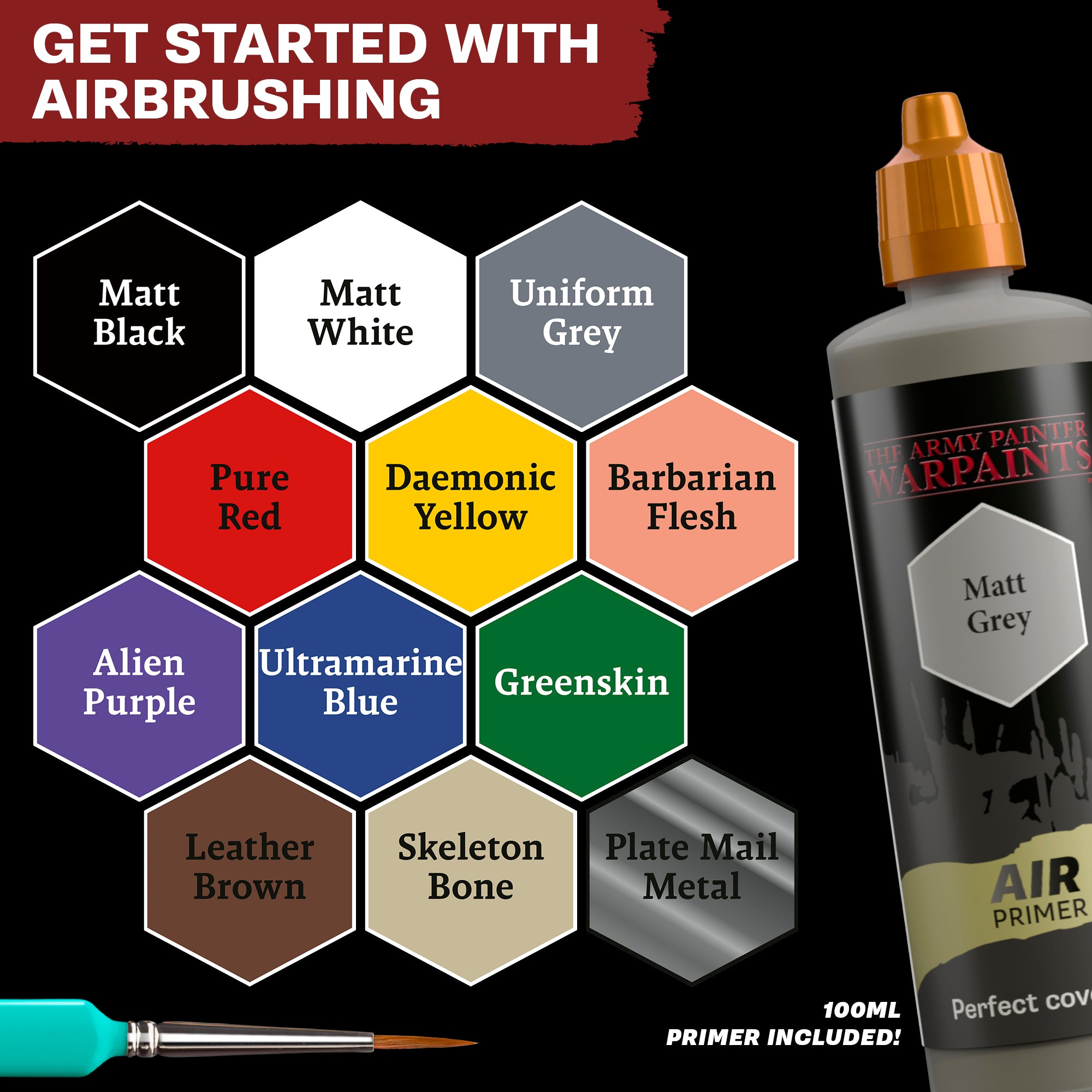 the-army-painter-airbrush-starter-bundle-kit-aerographe-peinture-air image 2