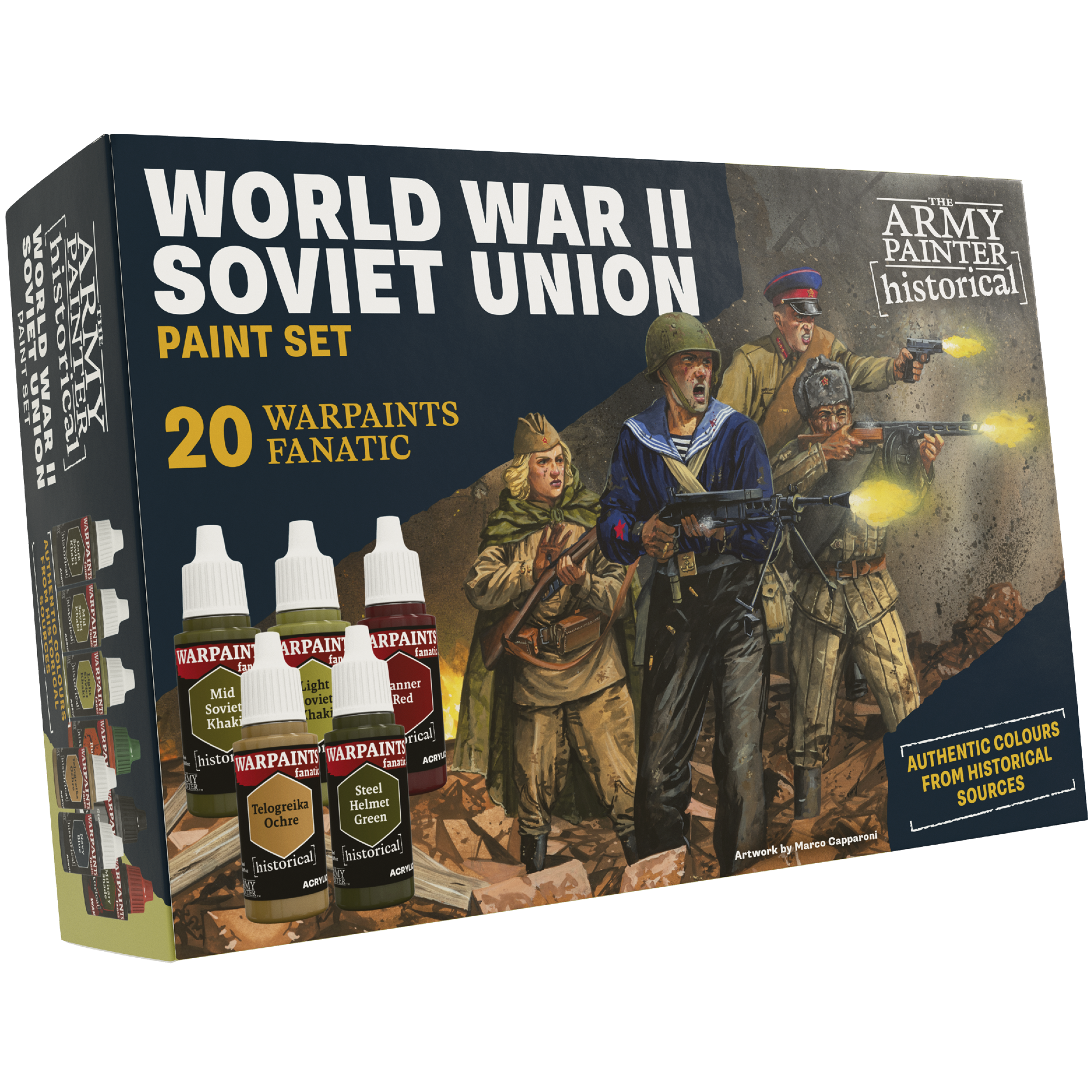 the-army-painter-historical-wwii-soviet-union-combo-set-20-peintures image 1