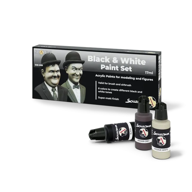 scale75-specials-sets-black-white-set-peinture-acrylique-noir-blanc image 1