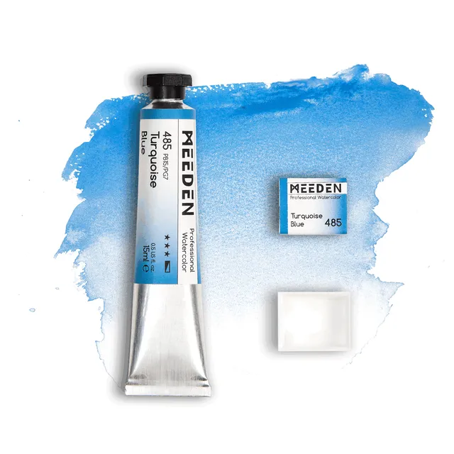 meeden-watercolor-tube-aquarelle-15-ml-terre-de-sienne-br-l-e image 1