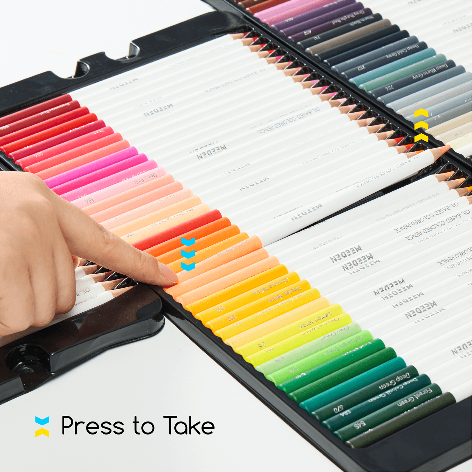 meeden-pencils-crayons-couleur-huile-120-bo-te-m-tal image 7