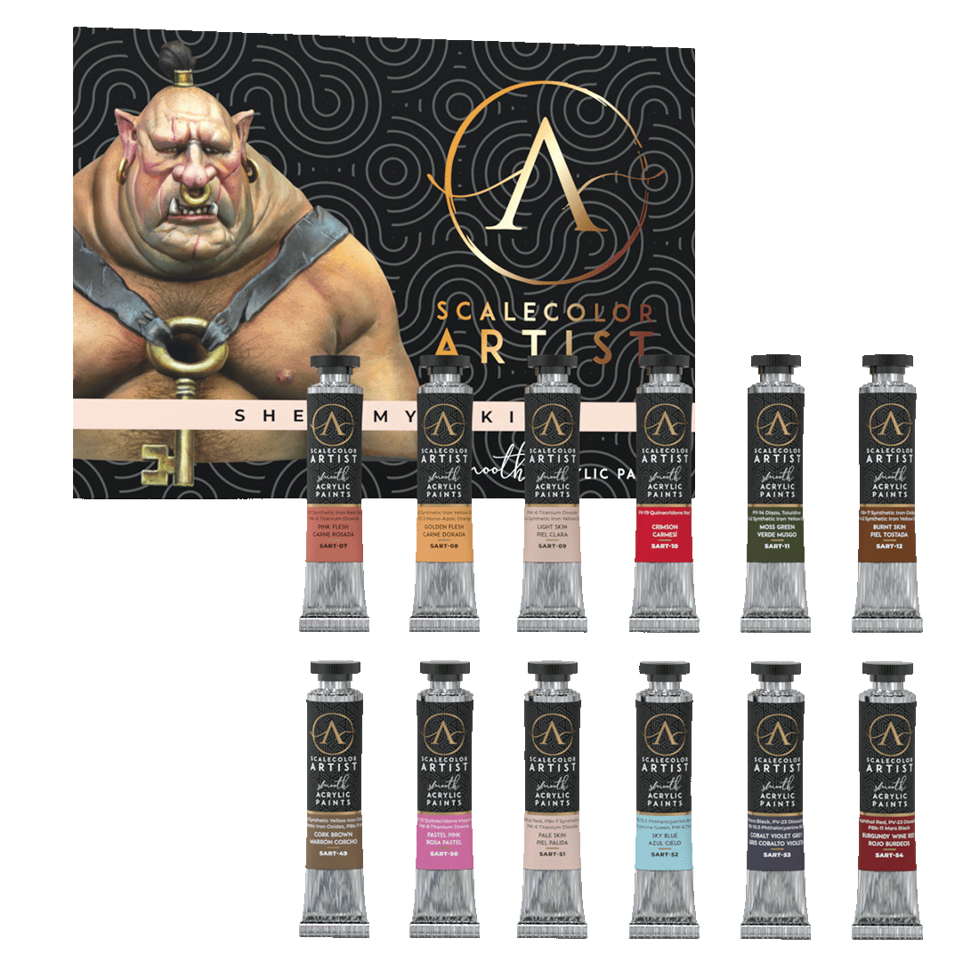 scale75-special-shed-my-skin-set-peinture-chair-artist image 2