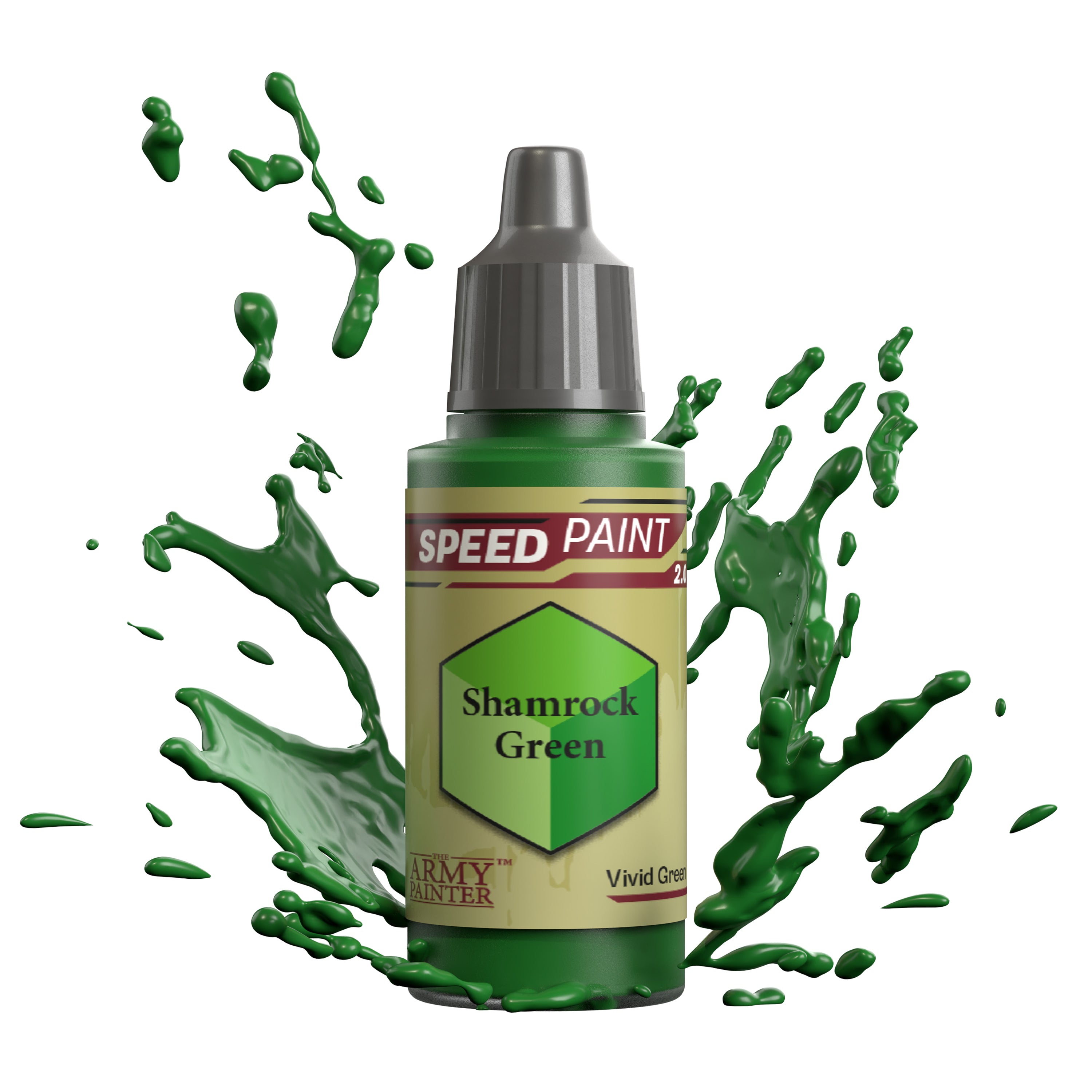 the-army-painter-speedpaint-shamrock-green-peinture-vert-vif-18ml image 1