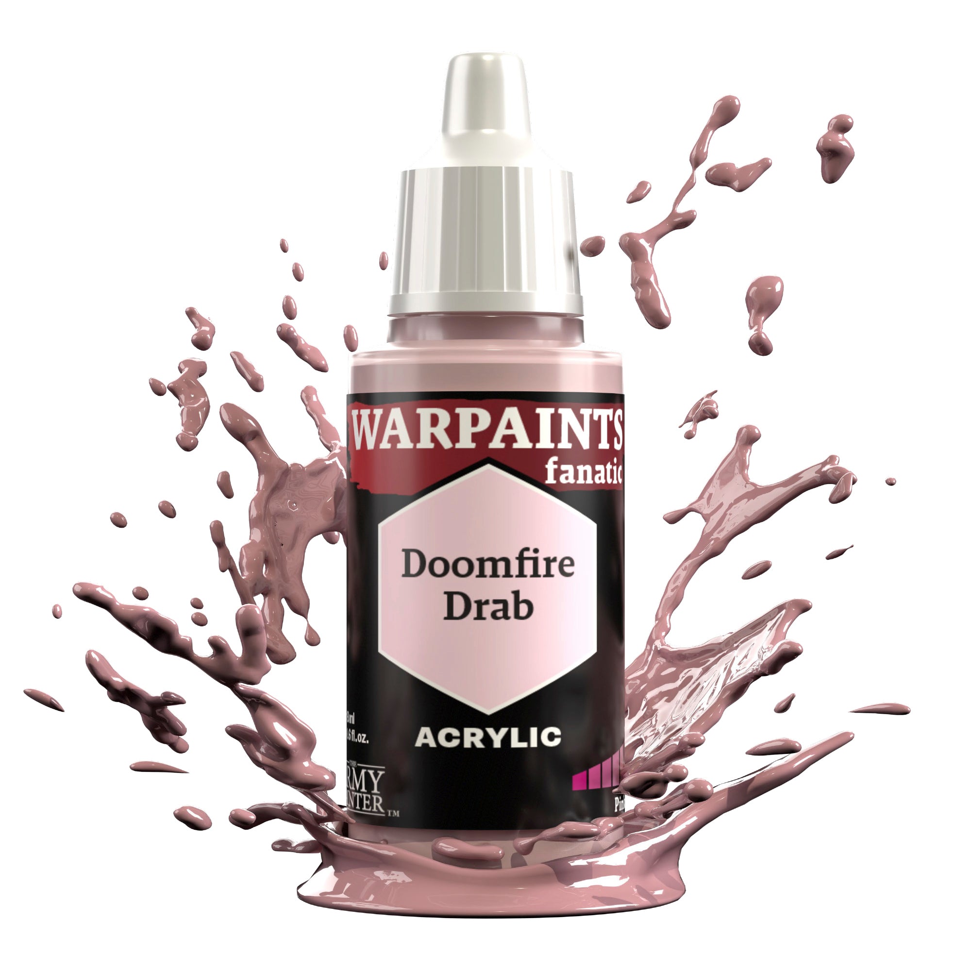 the-army-painter-warpaints-fanatic-doomfire-drab-peinture-rose image 2