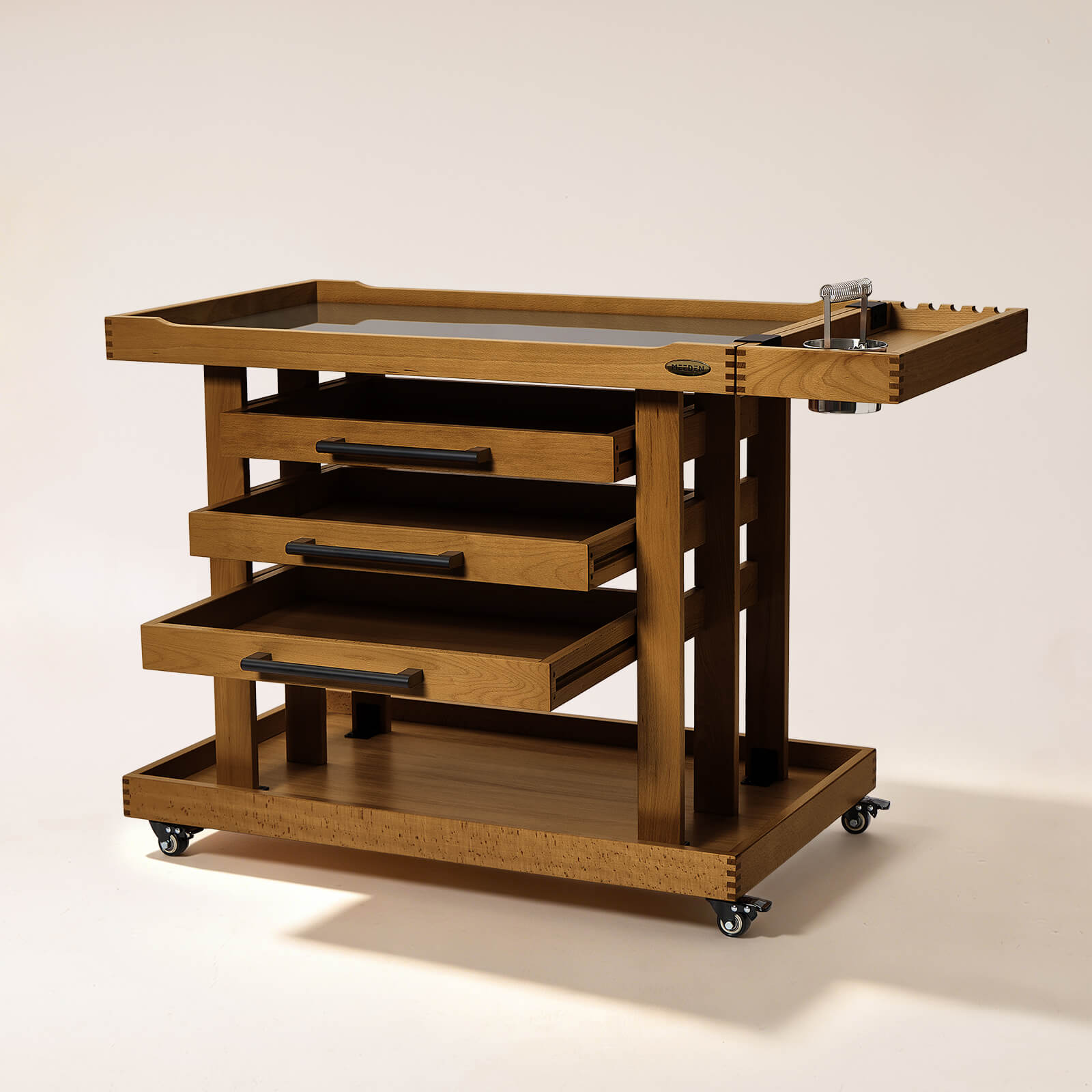 meeden-art-carts-w13h-extra-large-desserte-noyer-h-tre image 1