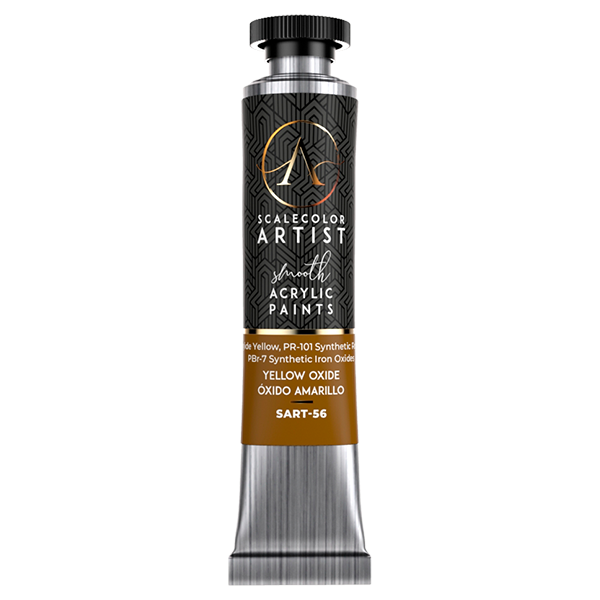 scale75-scalecolor-artist-oxide-yellow-peinture-acrylique-jaune-20ml image 1