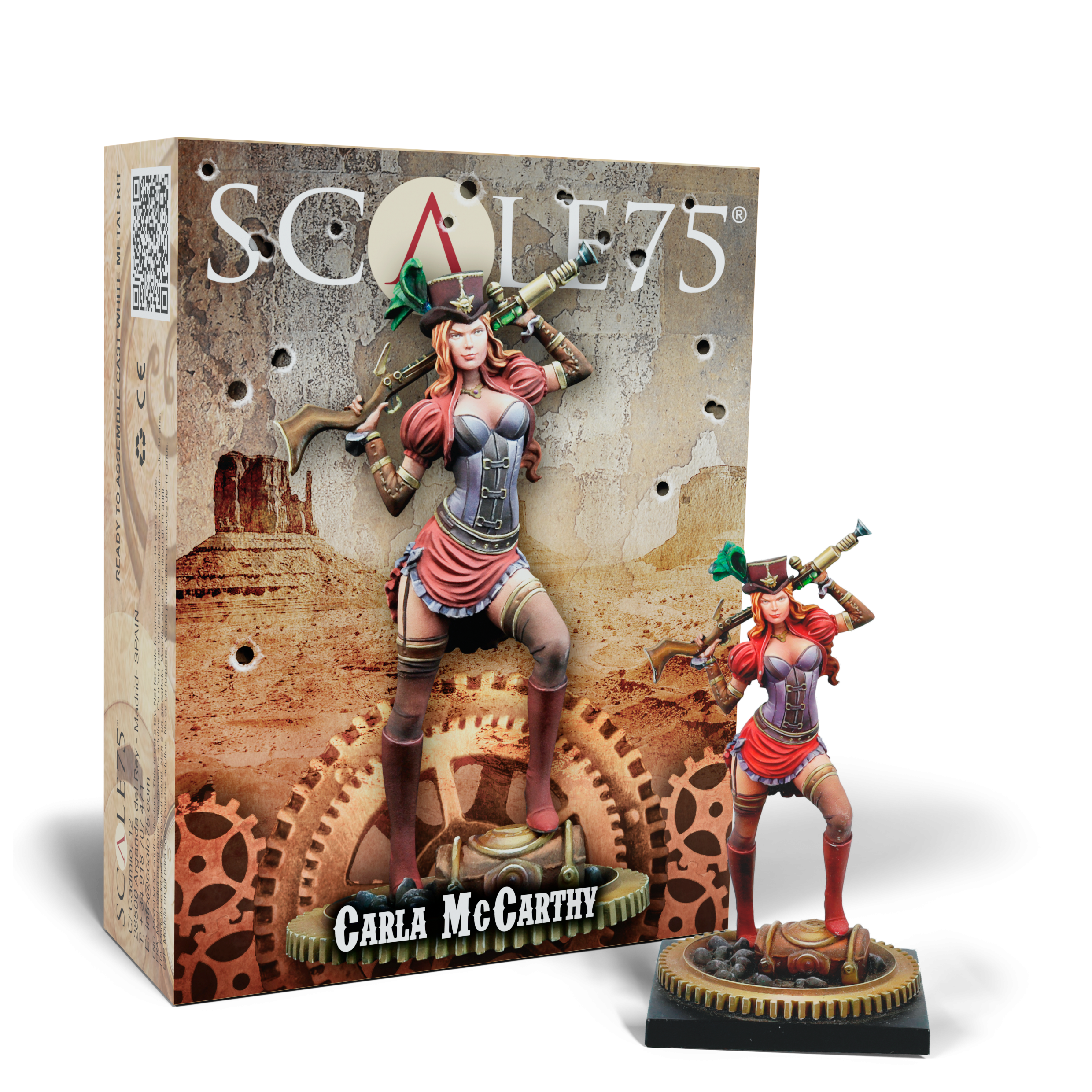 scale75-steam-wars-carla-mccarthy-figurine-75mm-non-peinte image 1
