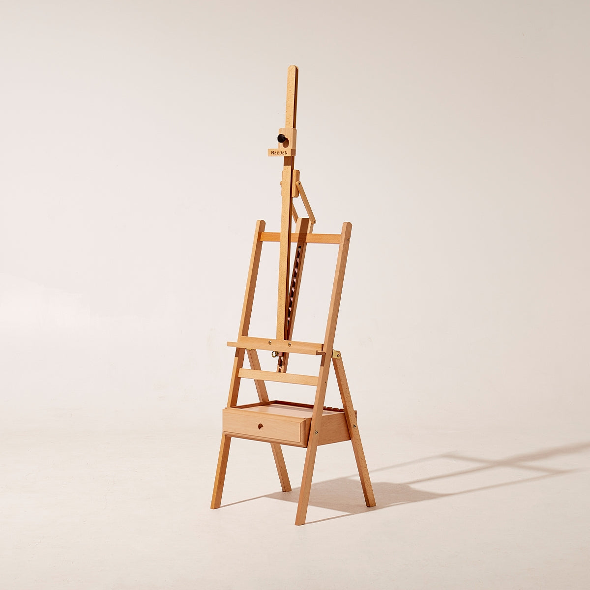 meeden-floor-easels-chevalet-bois-hj-2a-inclinable-tiroir image 1