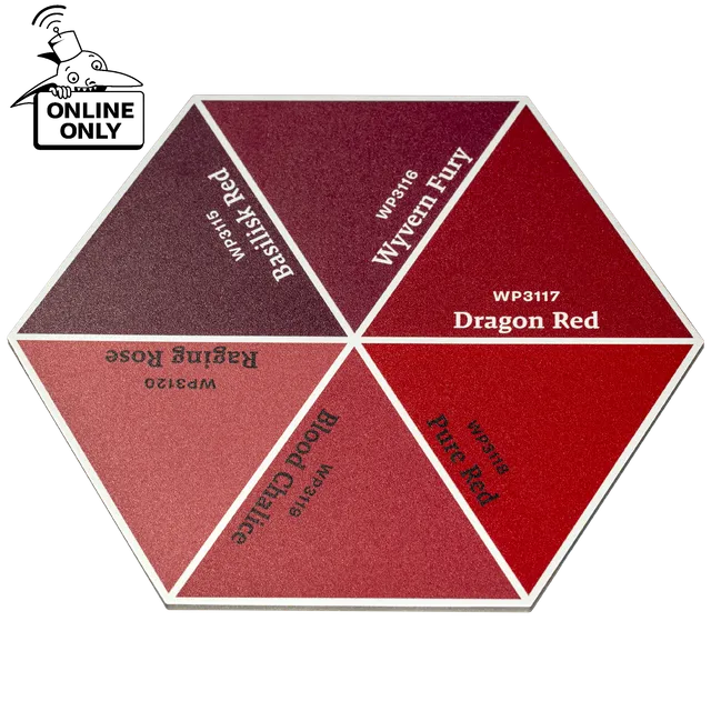 the-army-painter-hex-cutting-mat-cool-reds-tapis-d-coupe image 1