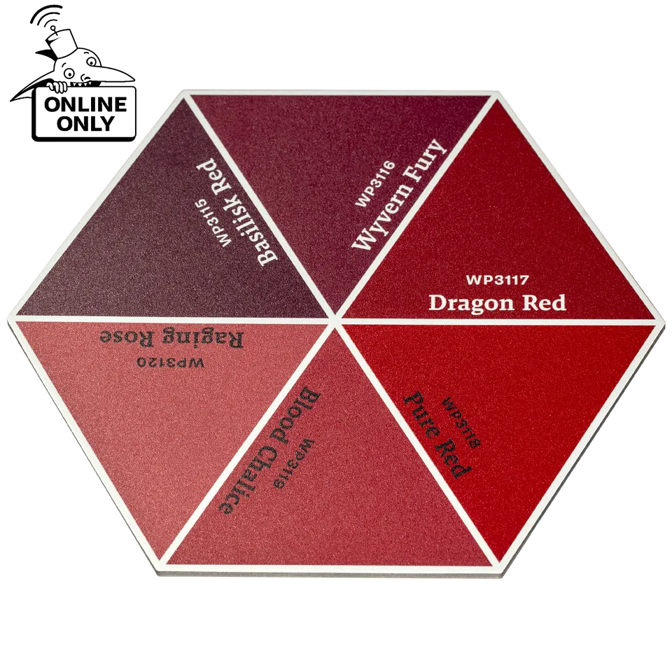 the-army-painter-hex-cutting-mat-cool-reds-tapis-d-coupe image 1