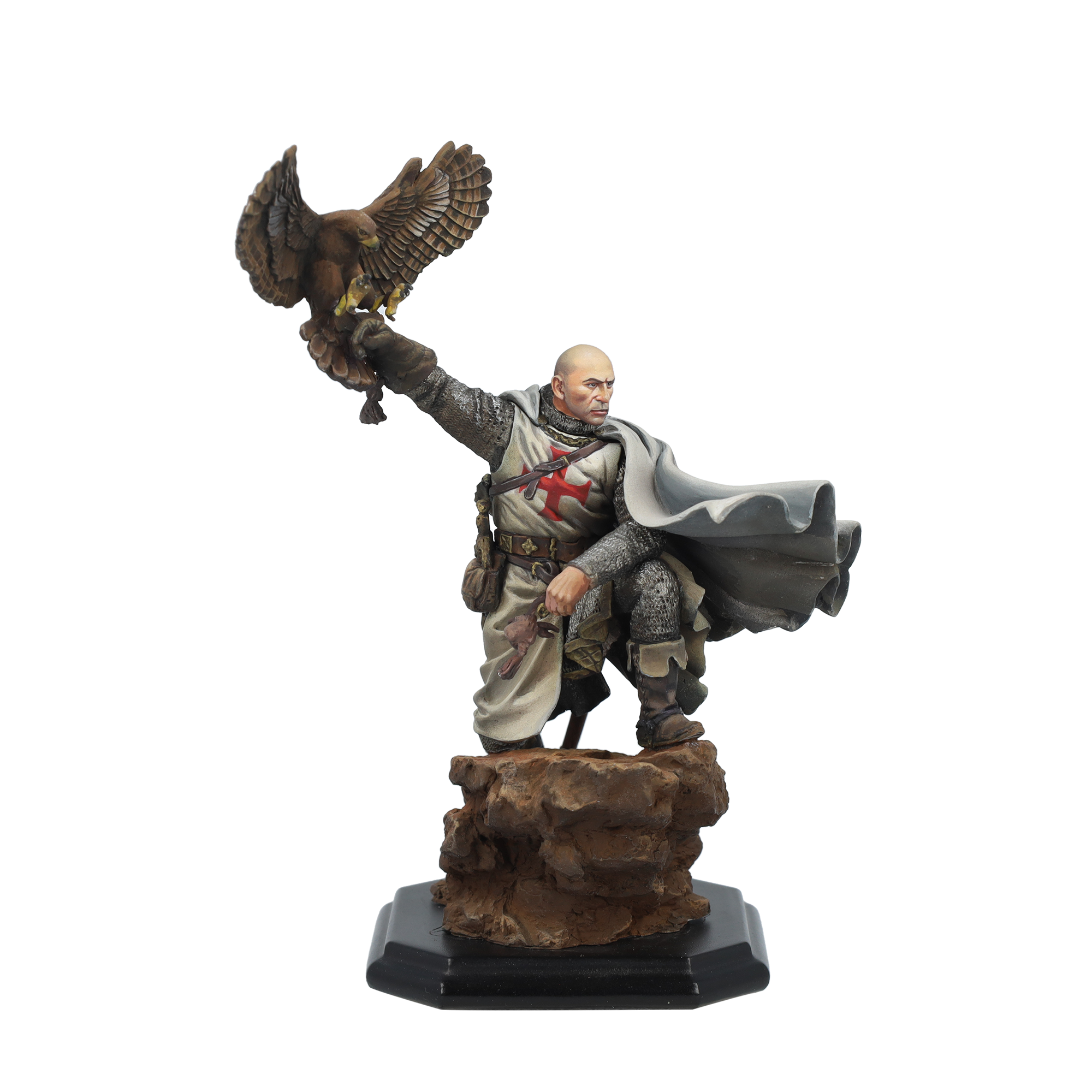 scale75-middle-ages-medieval-hunter-figurine-m-tal-75mm image 2
