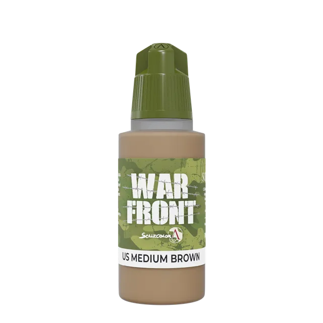 scale75-warfront-us-medium-brown-peinture-acrylique-17ml-mat image 1