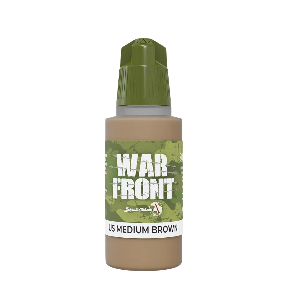 scale75-warfront-us-medium-brown-peinture-acrylique-17ml-mat image 1
