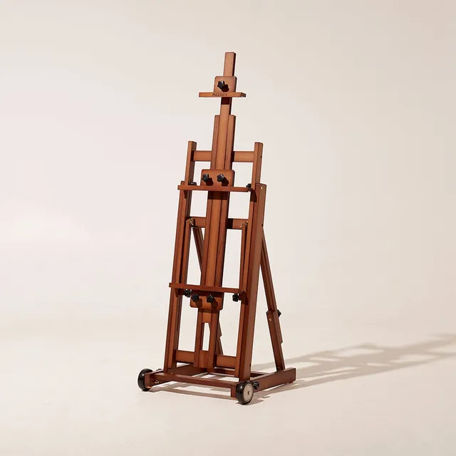 meeden-floor-easels-chevalet-atelier-w14-noyer image 1