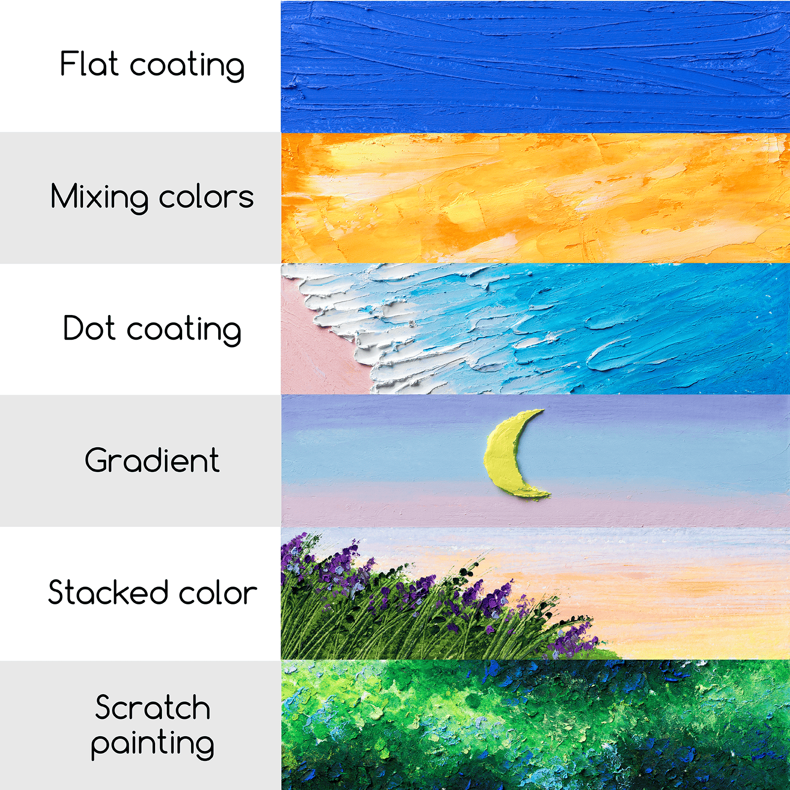 meeden-pastels-blanc-pastel-l-huile-tendre-lot-de-6 image 6