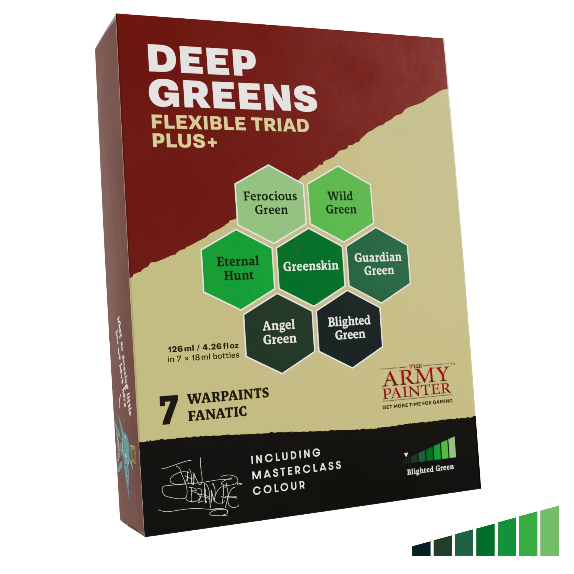 the-army-painter-warpaints-fanatic-triad-plus-deep-greens-peinture-7-verts image 1