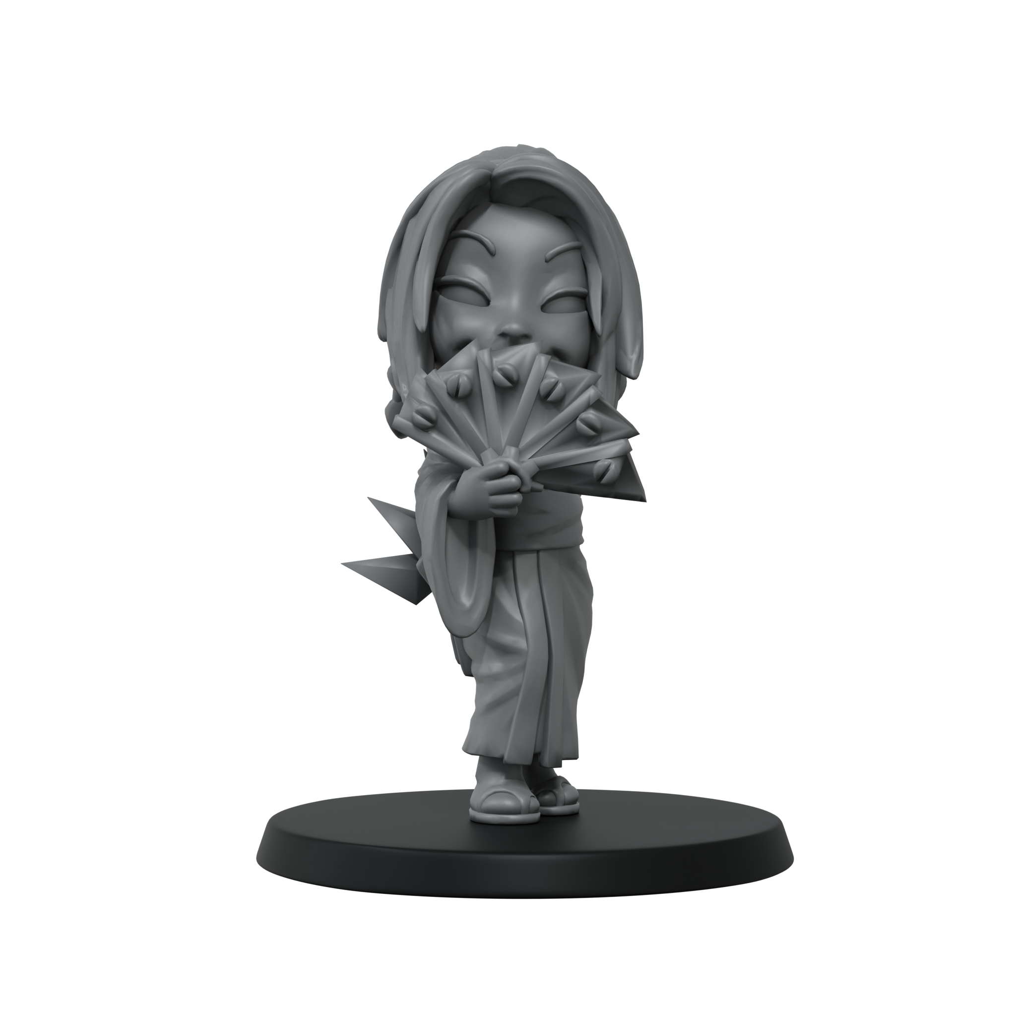 scale75-the-smog-riders-reiko-takeda-figurine-chibi-35mm-non-peinte image 3