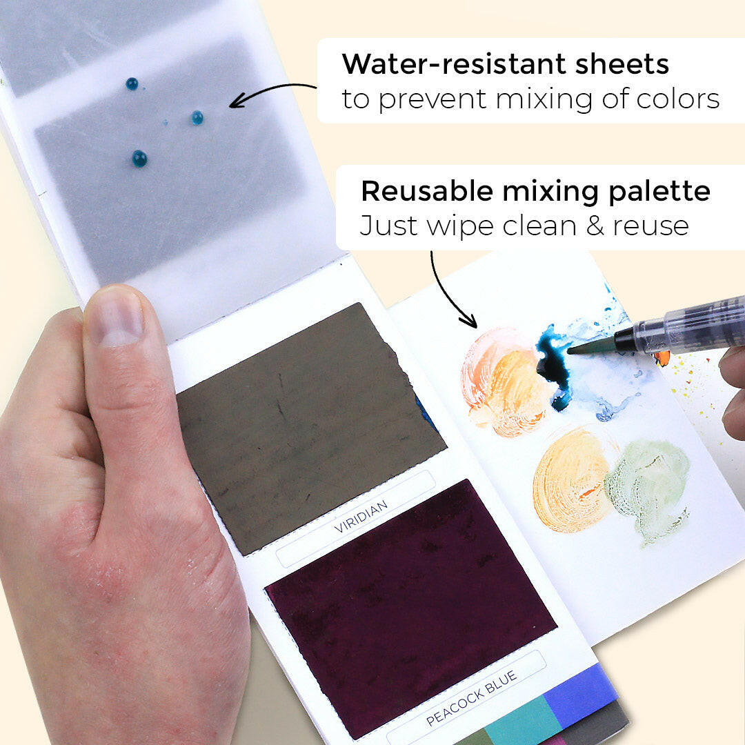 viviva-colors-travel-kits-kit-aquarelle-voyage-original-a6-16-couleurs image 7
