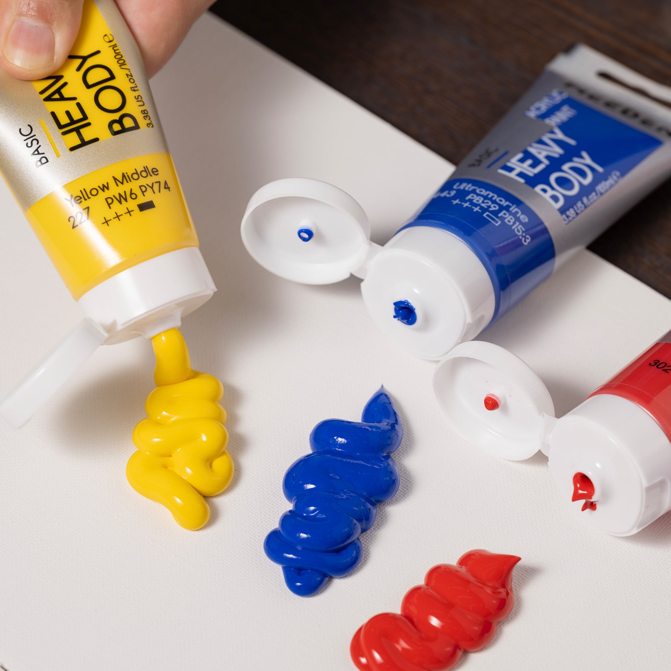 meeden-acrylic-paint-set-40-tubes-100ml-peinture-acrylique image 2