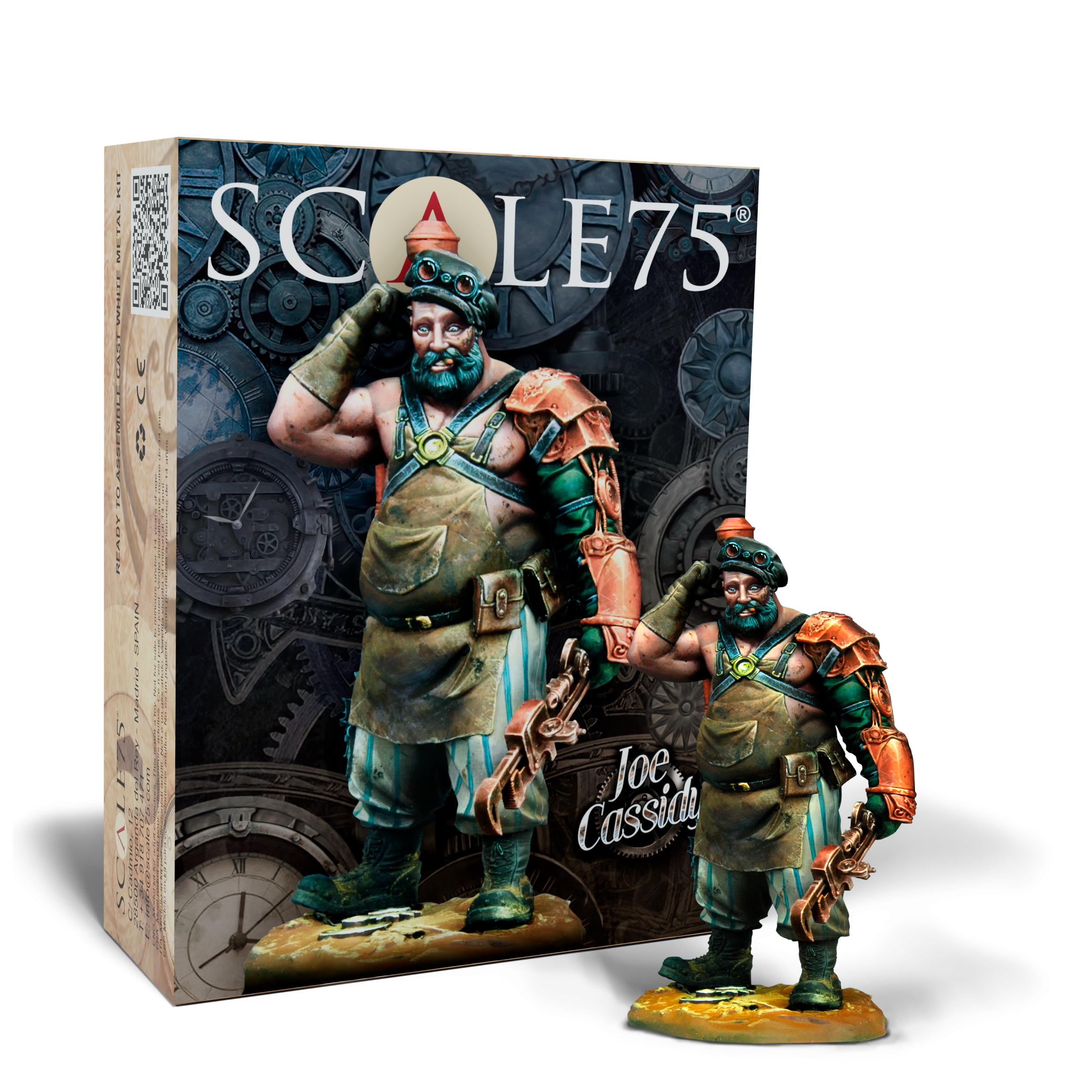 scale75-steam-wars-joe-cassidy-figurine-75-mm-m-tal image 1