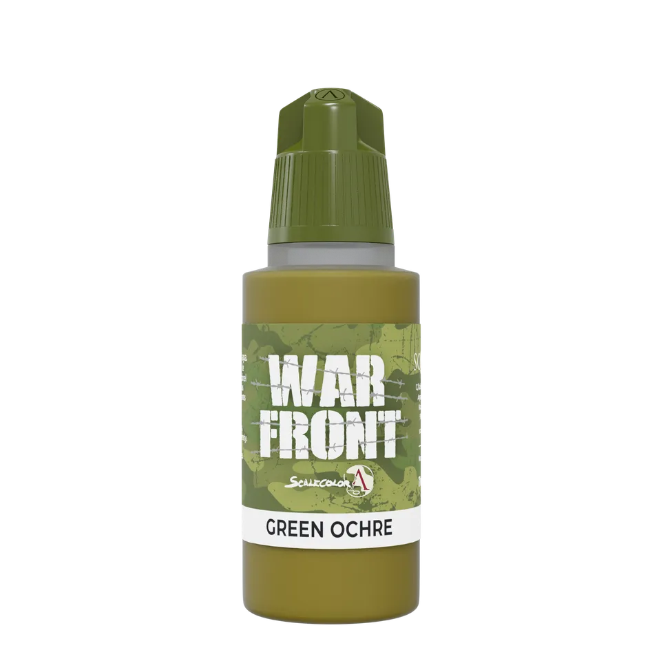 scale75-warfront-green-ochre-peinture-acrylique-17ml-mate image 1