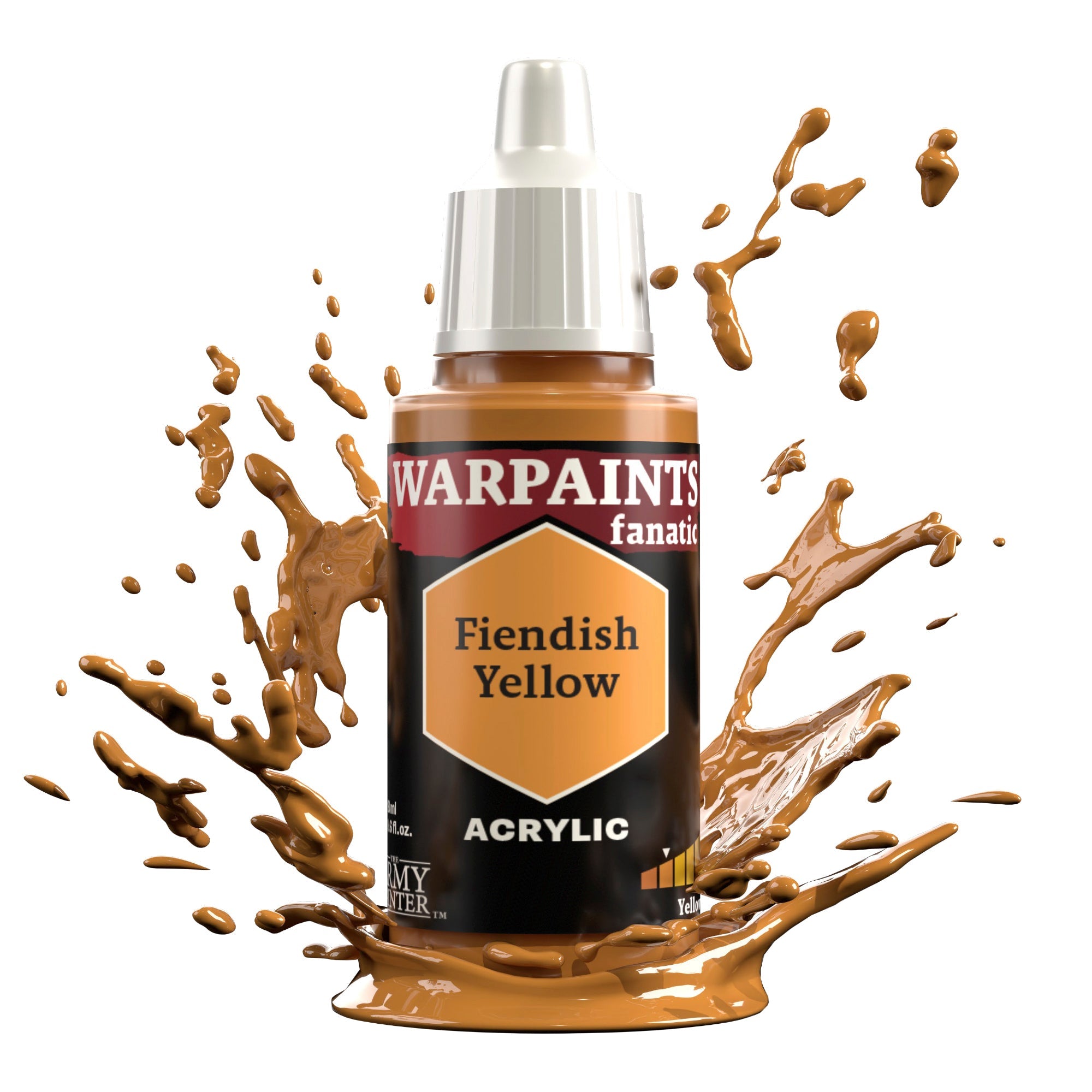 the-army-painter-warpaints-fanatic-fiendish-yellow-peinture-18-ml-jaune image 2