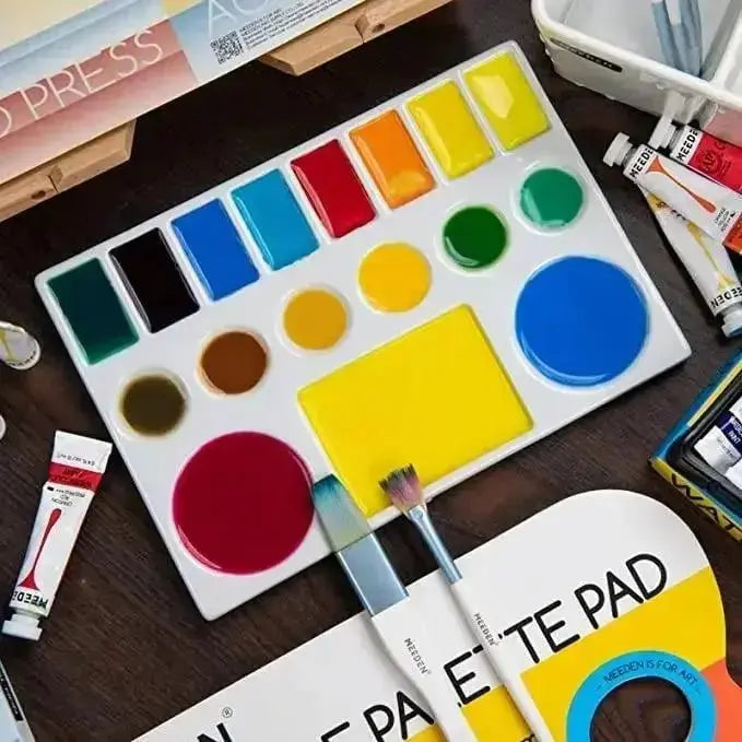 meeden-palettes-rectangle-palette-c-ramique-blanche-16-puits image 6