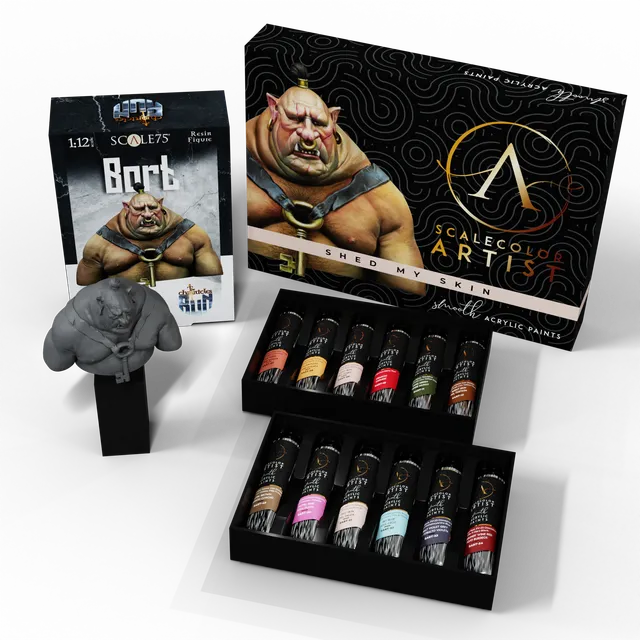 scale75-pack-shed-my-skin-bort-the-iron-butcher-kit-peinture-figurine image 1