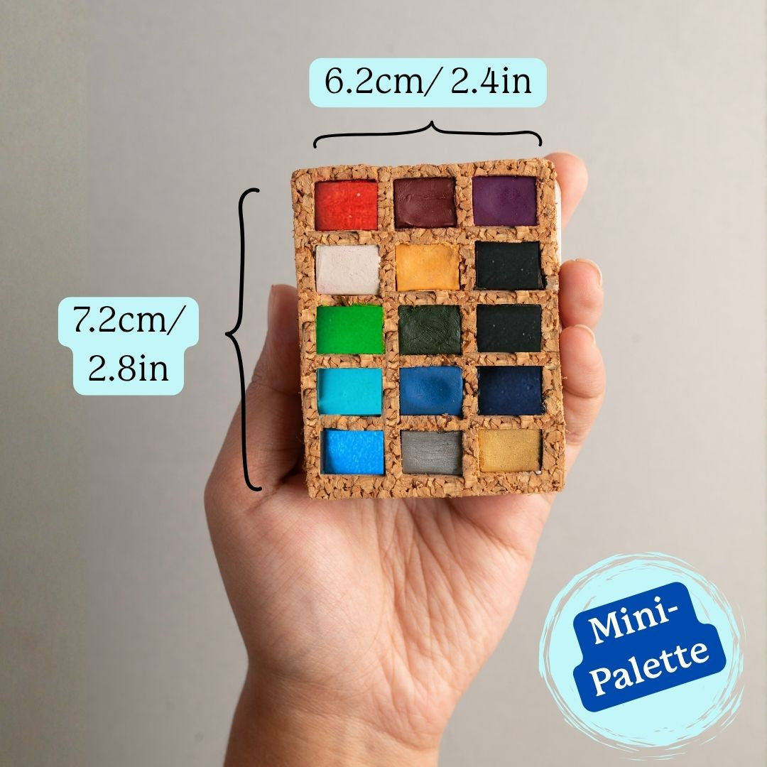 viviva-watercolor-pans-winter-godets-aquarelle-15-couleurs-lot-5 image 3