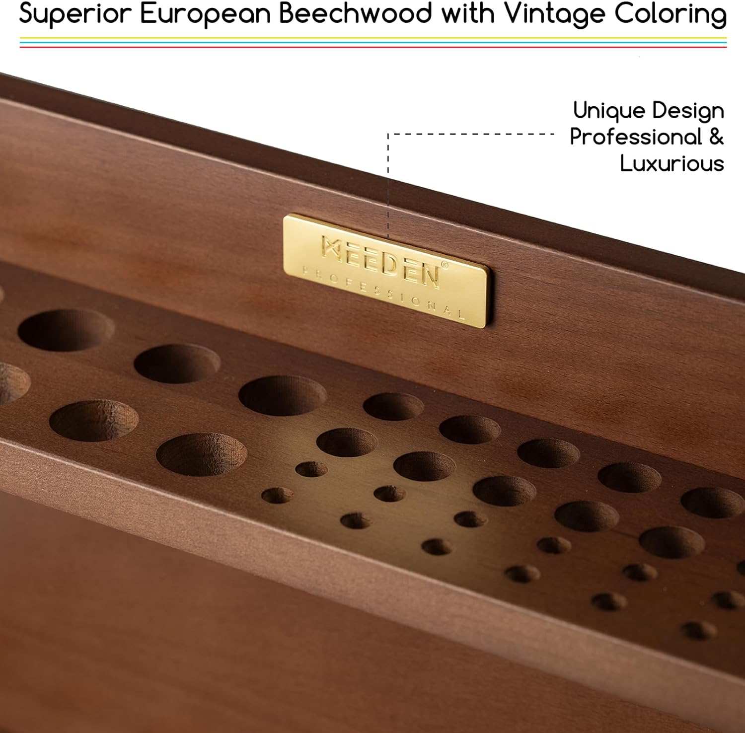 meeden-bj-01-porte-pinceaux-bois-2-niveaux-h-tre image 8