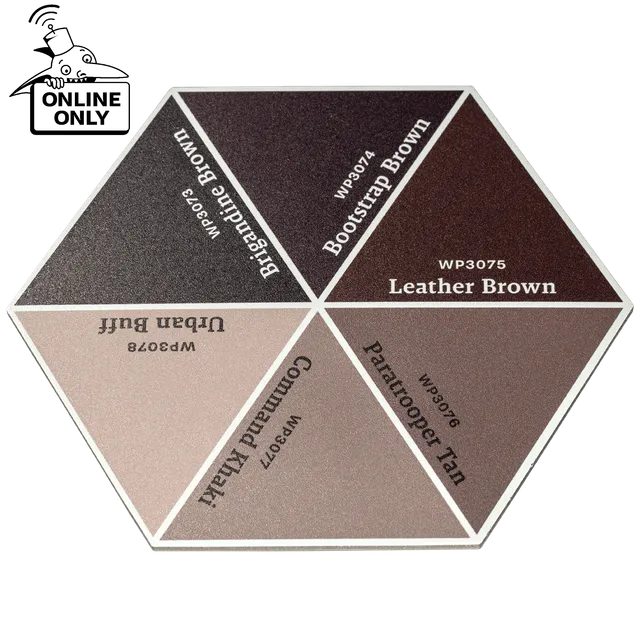 the-army-painter-hex-cutting-mat-browns-tapis-de-d-coupe-marron image 1