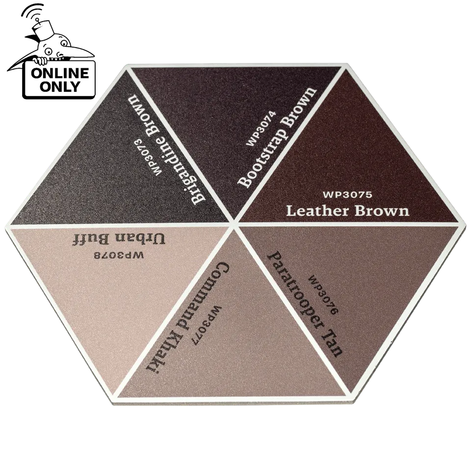 the-army-painter-hex-cutting-mat-browns-tapis-de-d-coupe-marron image 1