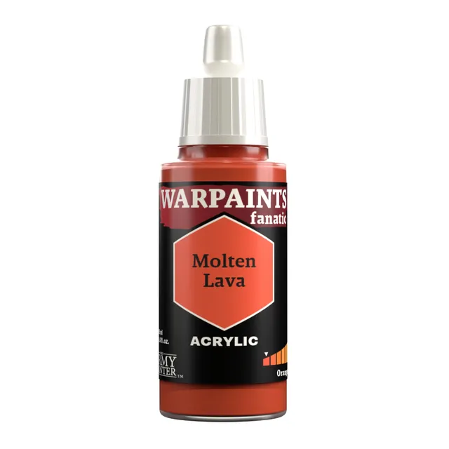 the-army-painter-warpaints-fanatic-molten-lava-peinture-18ml-orange image 1