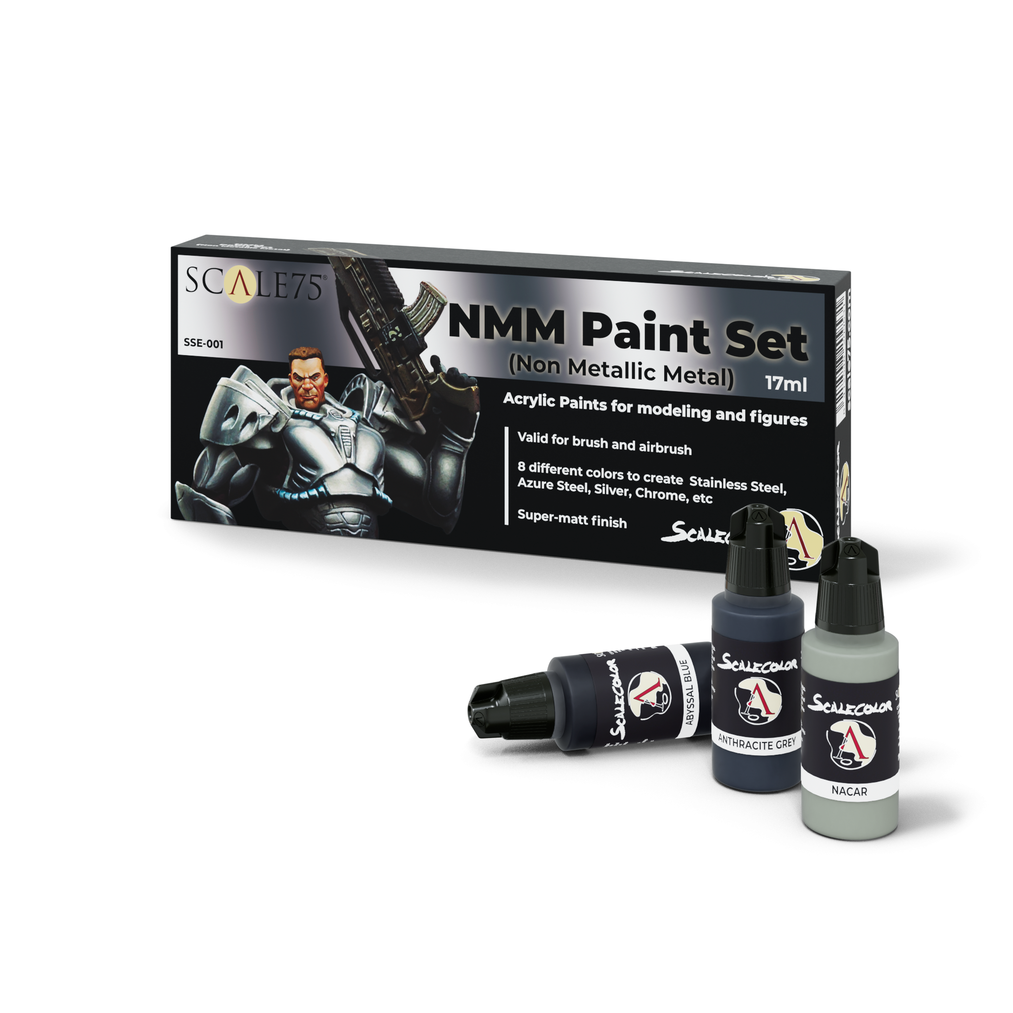 scale75-scalecolor-nmm-steel-set-peinture-effet-acier image 1