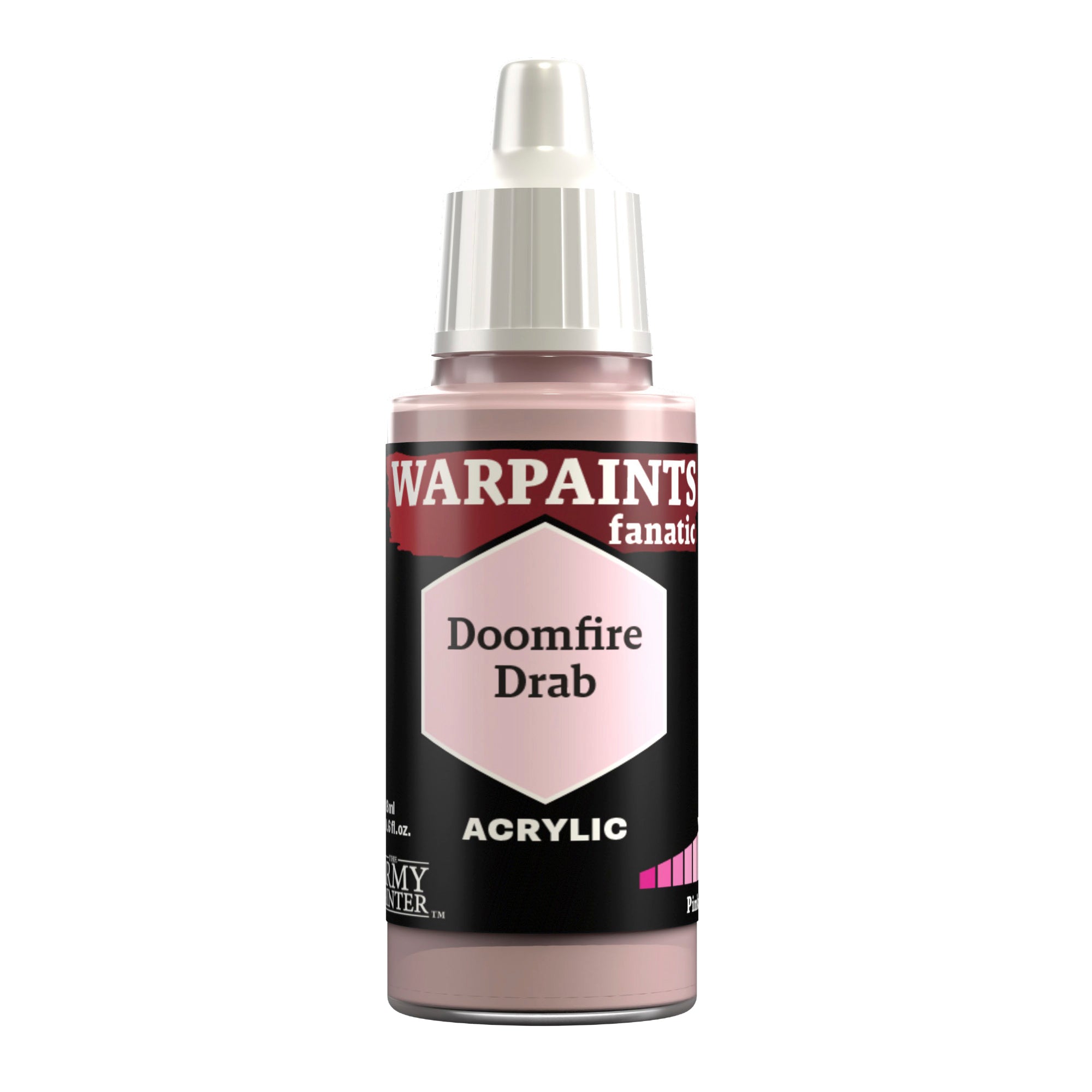 the-army-painter-warpaints-fanatic-doomfire-drab-peinture-rose image 1